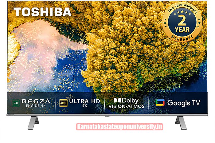 TOSHIBA 139 cm (55 inches) Bezelless Series 4K Ultra HD Smart LED Google TV