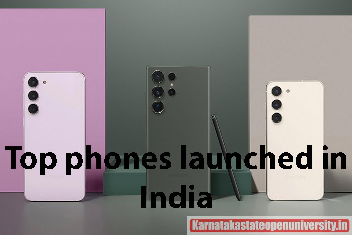 Top phones launched in India