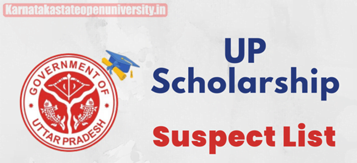 UP Scholarship Suspect List