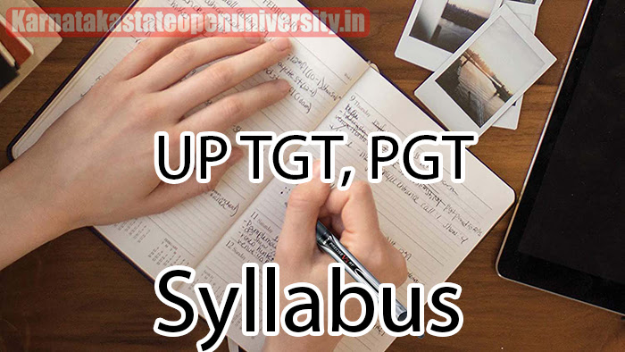 UP TGT, PGT Syllabus