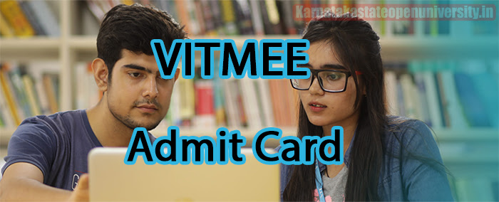 VITMEE Admit Card 