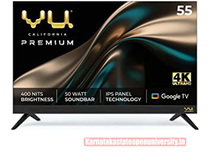 VU 139 cm (55 inches) 4K Smart LED Google TV
