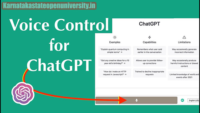 Voice Control For ChatGPT
