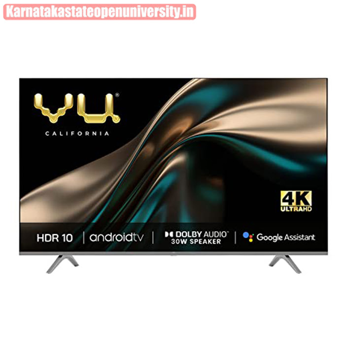 Vu 50 Inch Premium 4K Series Smart Android LED TV