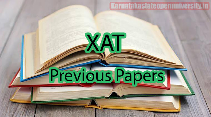 XAT Previous Question Papers