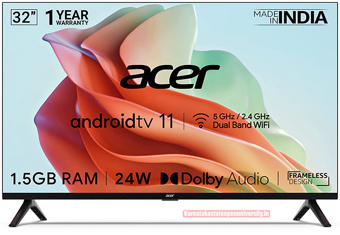 Acer 32 inches I Series HD Ready Android Smart LED TV
