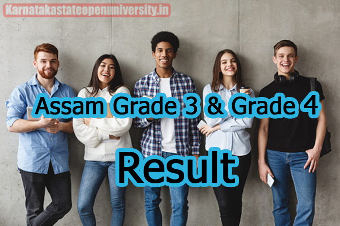 Assam Grade 3 & Grade 4 Result 