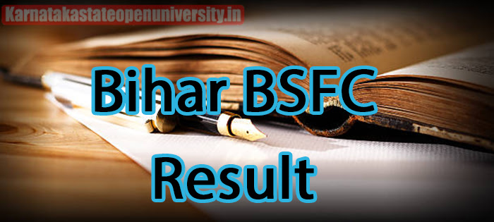Bihar BSFC Result