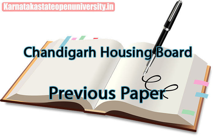 Chandigarh Housing Board Previous Paper 