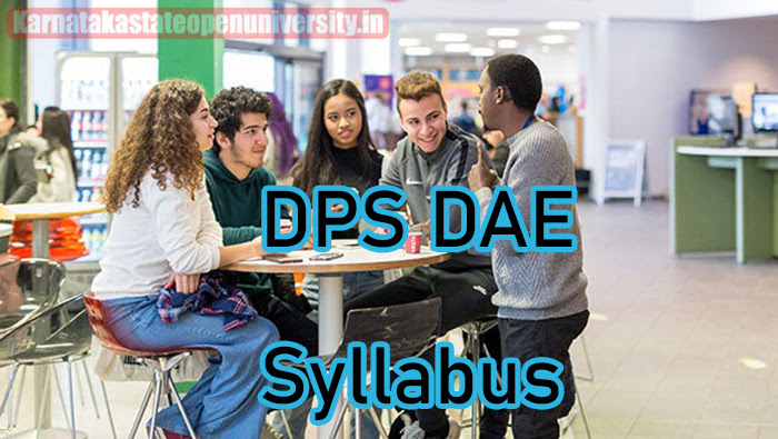 DPS DAE Syllabus 2023