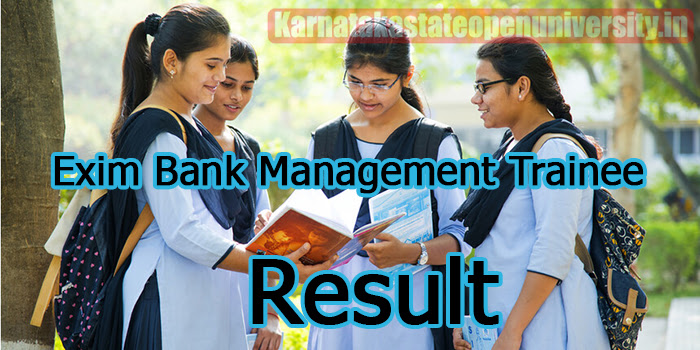 Exim Bank Management Trainee Result 