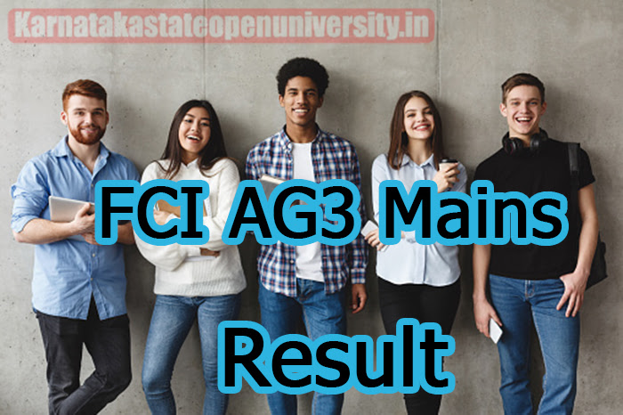 FCI AG3 Mains Results