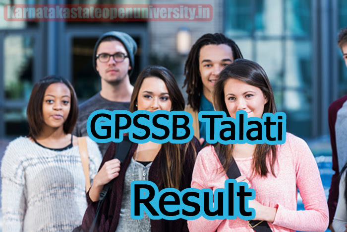 GPSSB Talati Result 