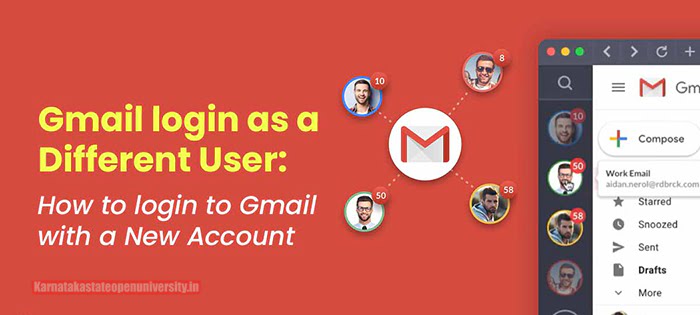 Gmail login as different User