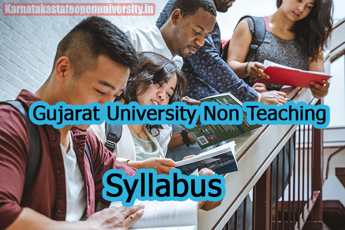 Gujarat University Non Teaching Syllabus
