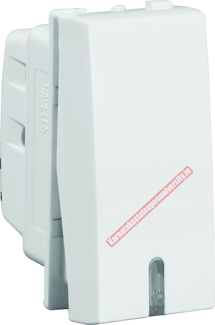 Havells ORO 16 AX One way Switch with Indicator for Home