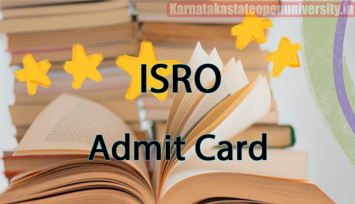 ISRO Admit Card 