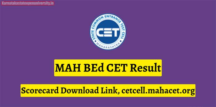 MAH-BEd-CET-Result