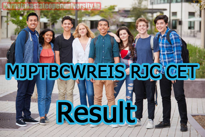 MJPTBCWREIS RJC CET Results 