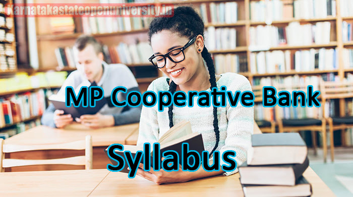 MP Cooperative Bank Syllabus