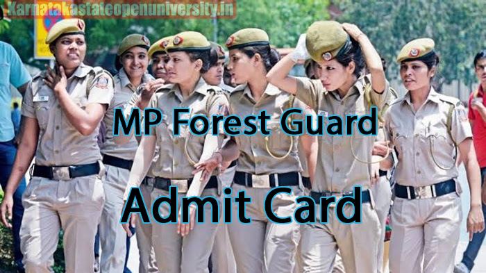MP Forest Guard Previous Paper
