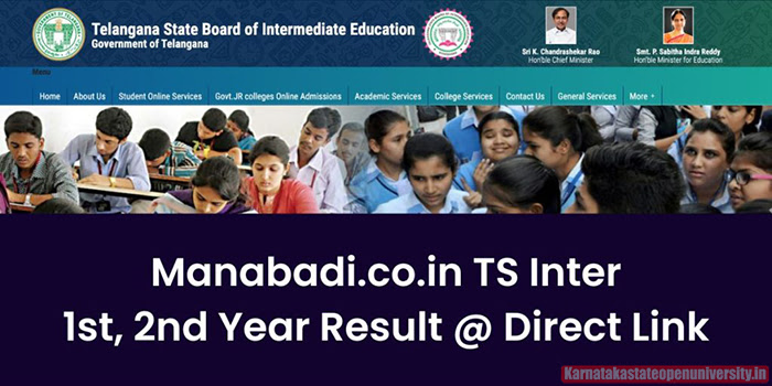 Manabadi.co.in TS Inter 1st, 2nd Year Result