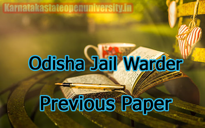Odisha Jail Warder