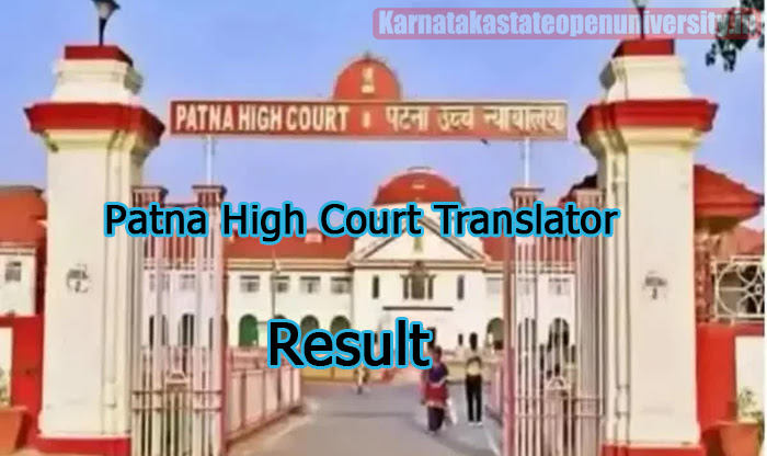 Patna High Court Translator Result 