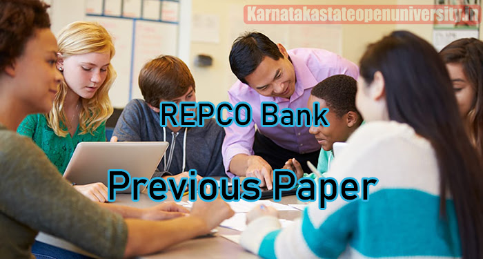 REPCO Bank Previous Paper