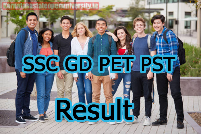 SSC GD PET PST Result