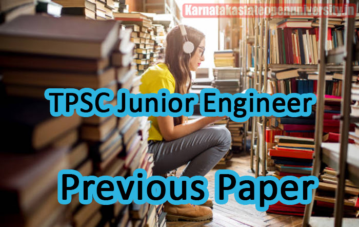 TPSC Junior Engineer Previous Paper