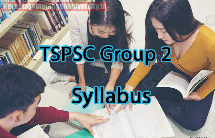 TSPSC Group 2 Syllabus 