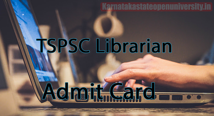 TSPSC Librarian Admit Card