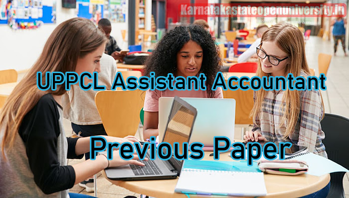 UPPCL Assistant Accountant Previous Paper