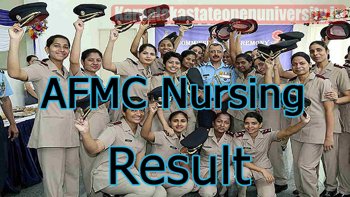 AFMC Nursing Result 