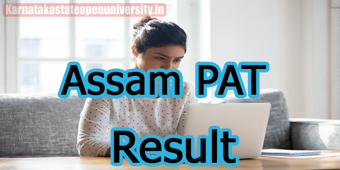 Assam PAT Result 