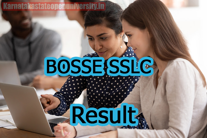BOSSE SSLC Result