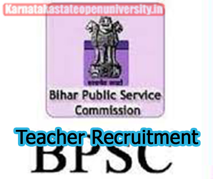 BPSC Teacher Recruitment 