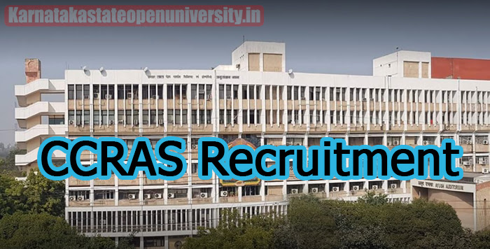 CCRAS Recruitment
