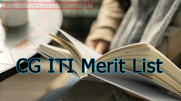 CG ITI Merit List