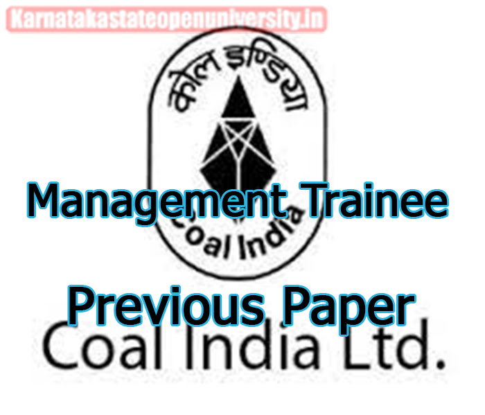 CIL Management Trainee Previous Paper 