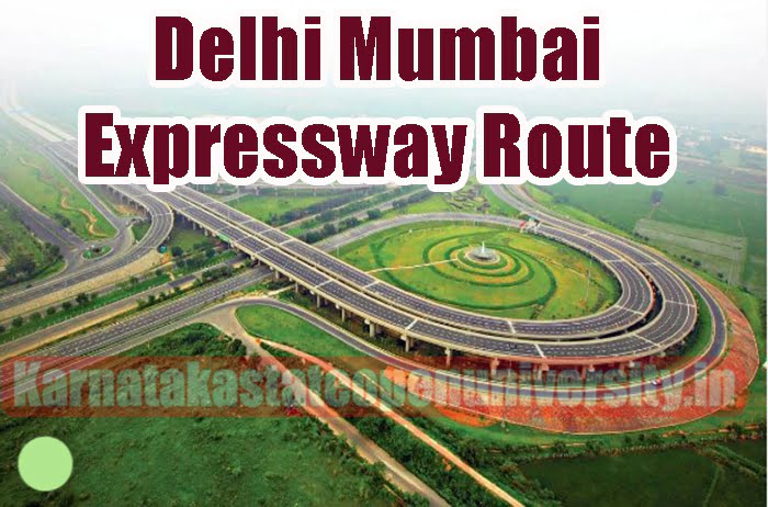 Delhi Mumbai Expressway Route