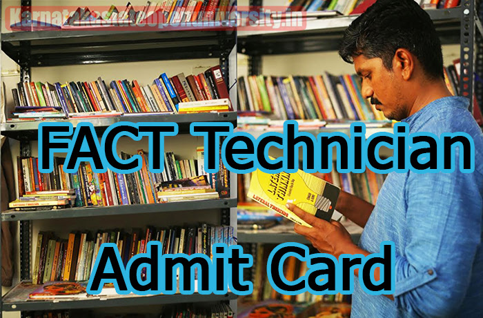 FACT Technician Admit Card