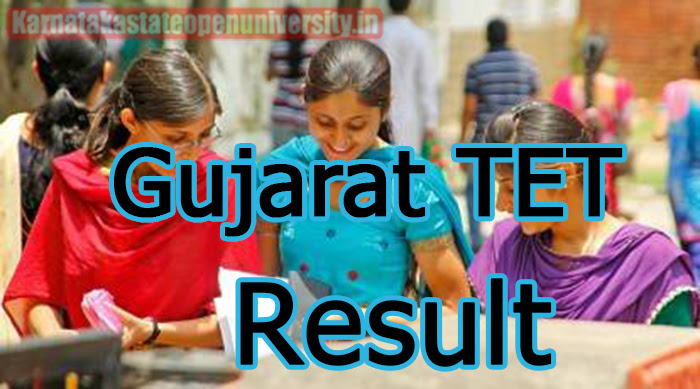 Gujarat TET Result 