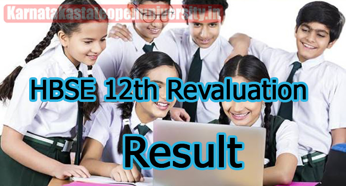 HBSE 12th Revaluation Result 