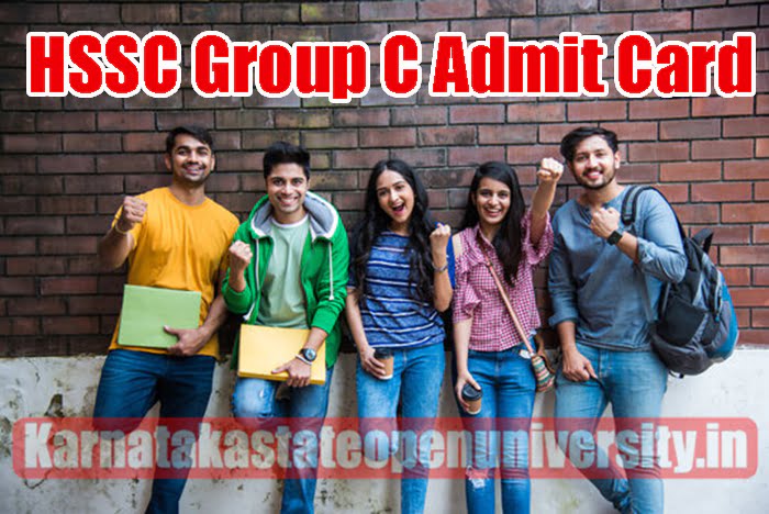HSSC Group C Admit Card 2023