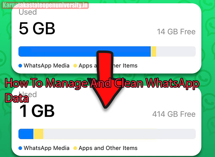 How To Manage And Clean WhatsApp Data