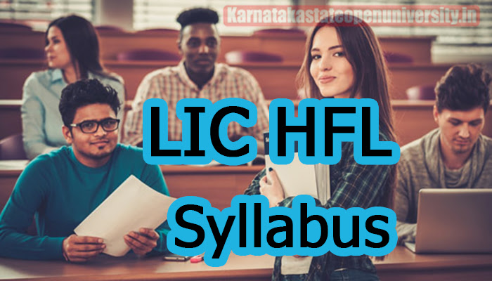 LIC HFL Syllabus 