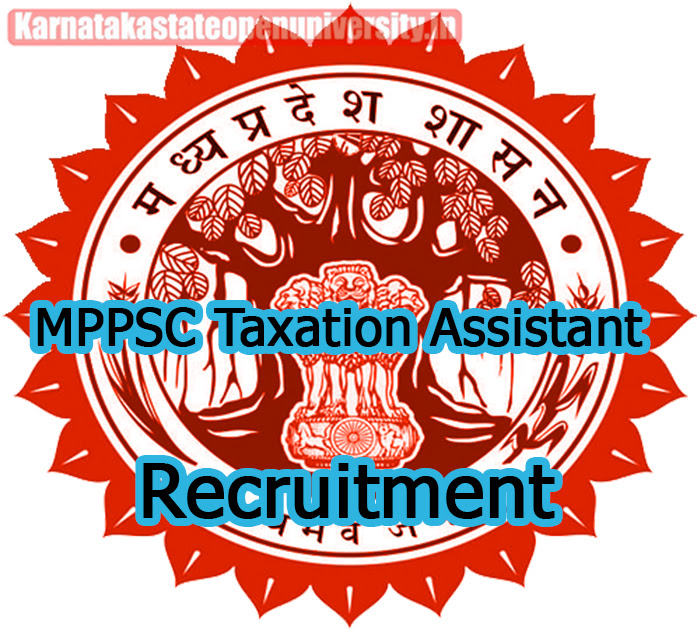 MPPSC Taxation Assistant Recruitment