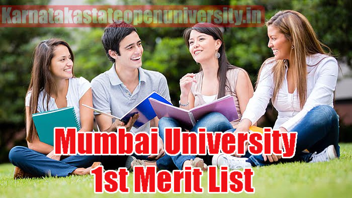 Mumbai University 1st Merit List 2023